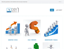 Tablet Screenshot of dirigirempresas.com